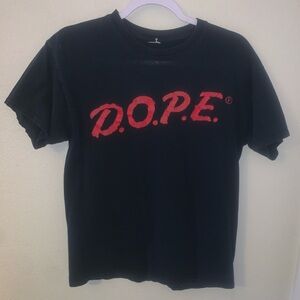 Freshletes DOPE Black T-Shirt Men M Medium